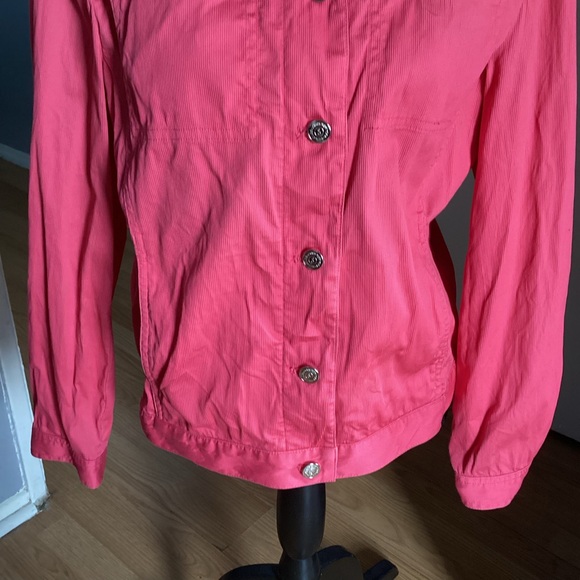 Pink Button-Up Jacket - Picture 3 of 12